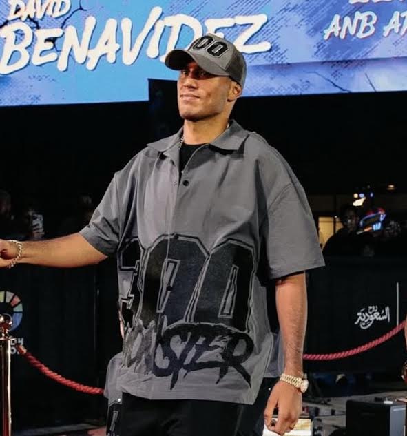 Monster in Saudi button up shirt