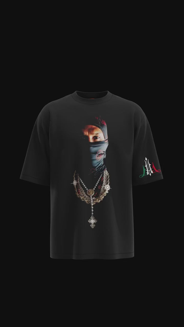 David Benavidez Ski Mask T-Shirt